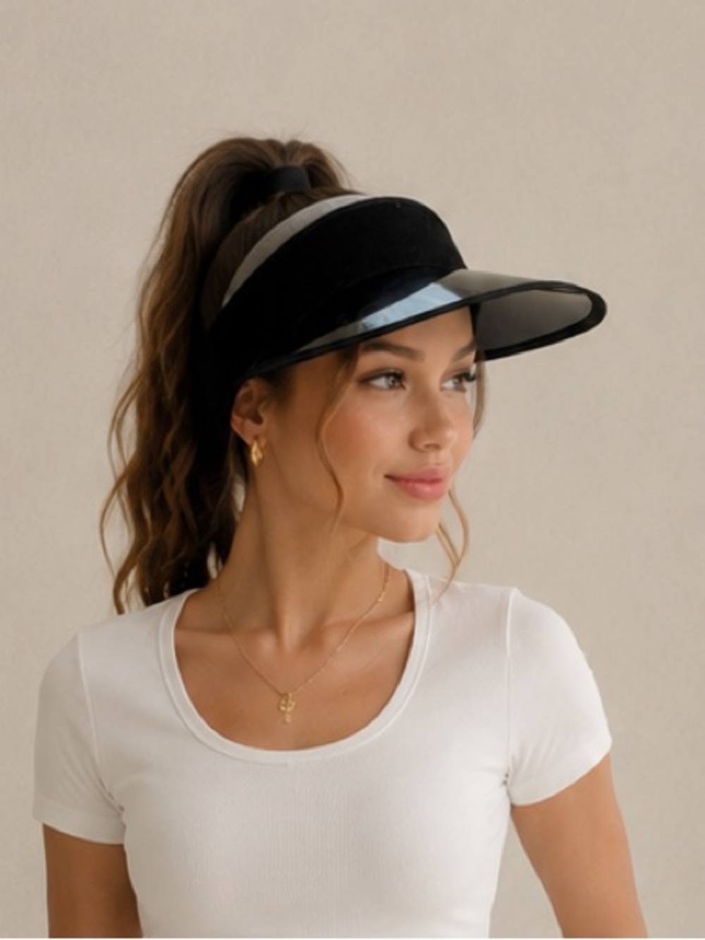 Black sun visor new